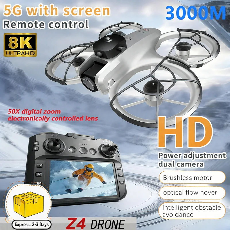 Drone Video Production - Neue MINI Z4 Drohne 4K Professionell