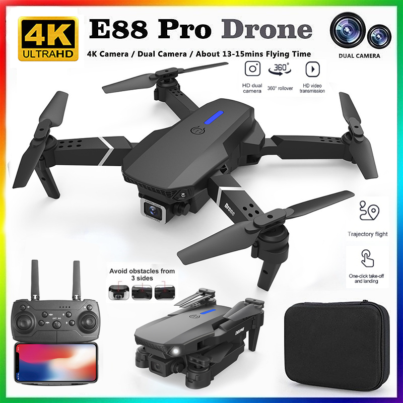 Drone Photogrammetry - 2026 NEU E88 Professionelle HD 4K