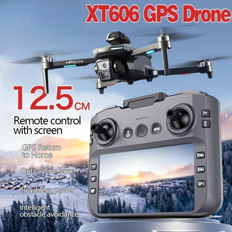 Drone Photogrammetry - Original XT606 MAX GPS-Drohne 4k Professionelle