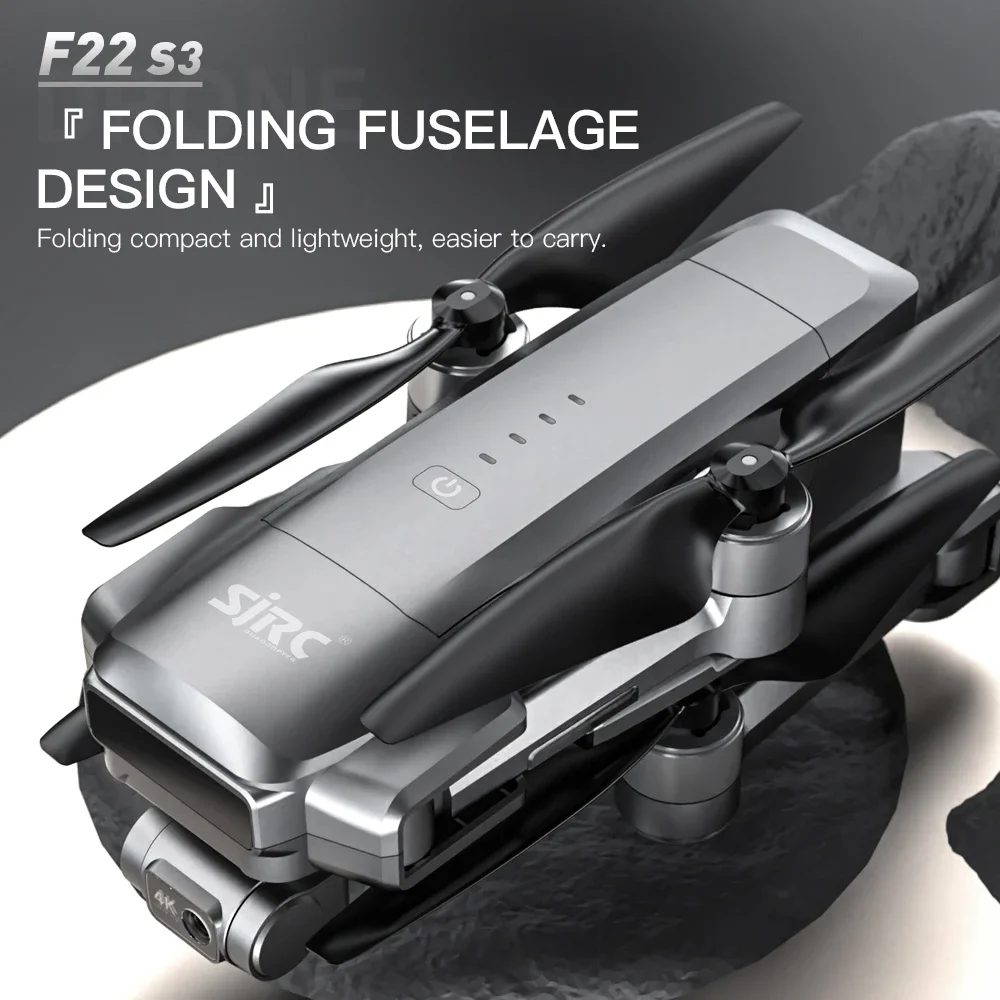Drone Photogrammetry - SJRC F22 S3 Pro Faltbare RC-Quadcopter-Drohne