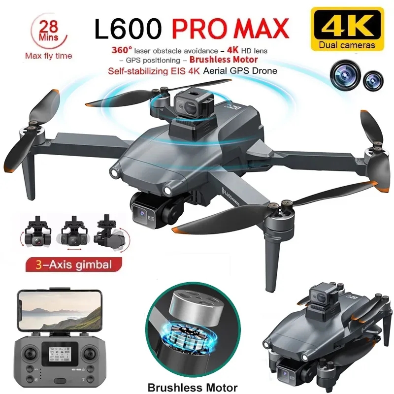 Drone Cinematic - L600 PRO MAX GPS Drone Professionelle