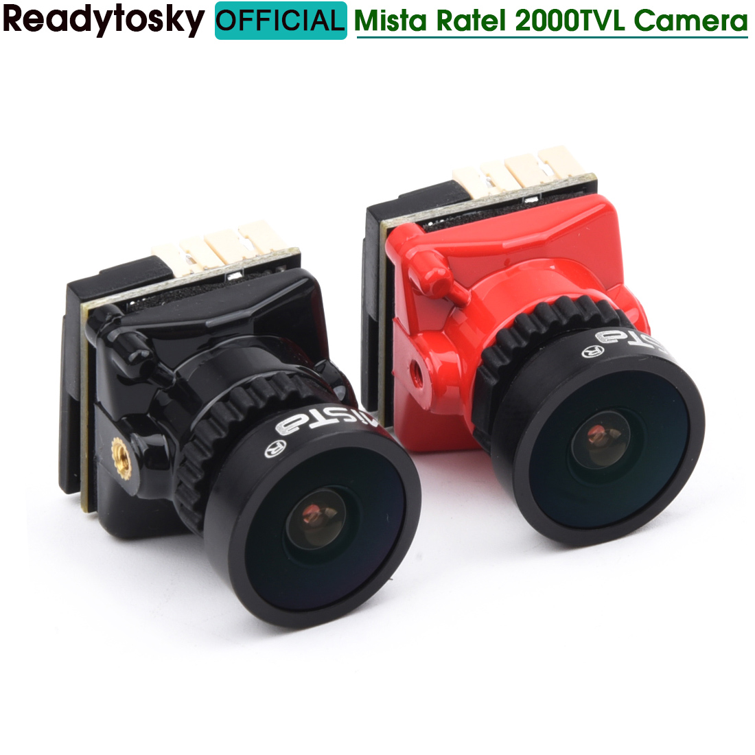 Drone Video Production - Mista Ratel 2000TVL FPV-Minikamera 1/1,8 Zoll