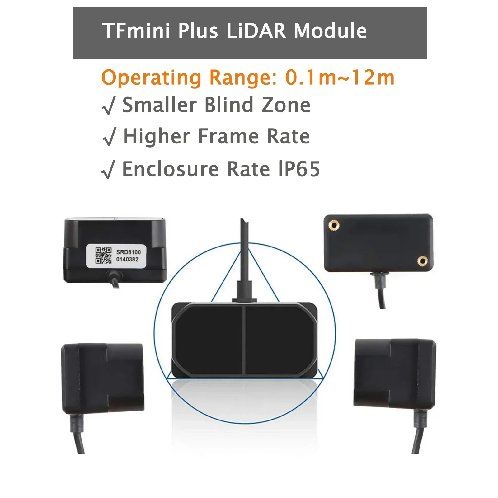 TFmini Plus LiDAR-Sensormodul  – Drone Lidar Bewertung und Preis
